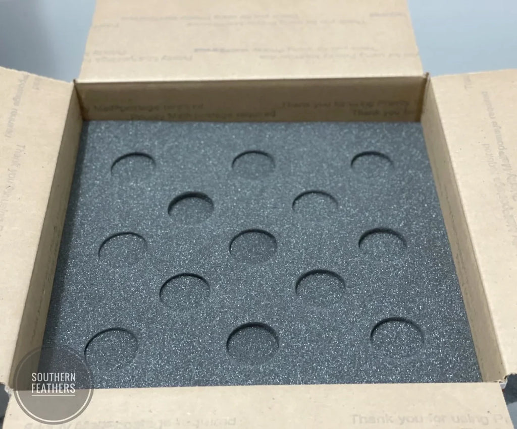 13 Egg Foam Shipper Set 12"x12" (Standard) Foam Egg Shippers