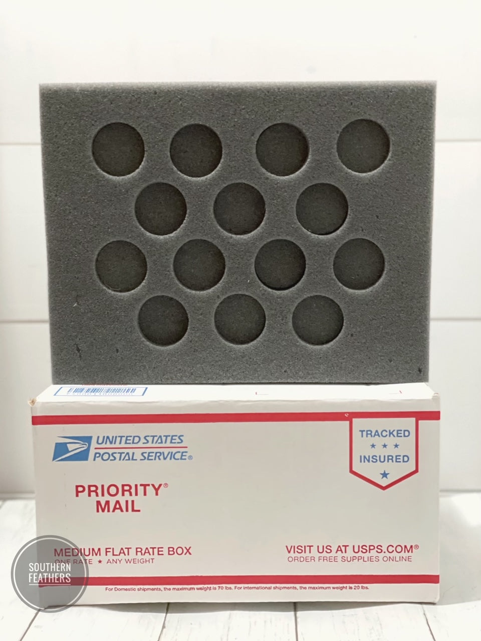 14 Egg Turkey Foam Shipper Kit Foam Egg Shippers