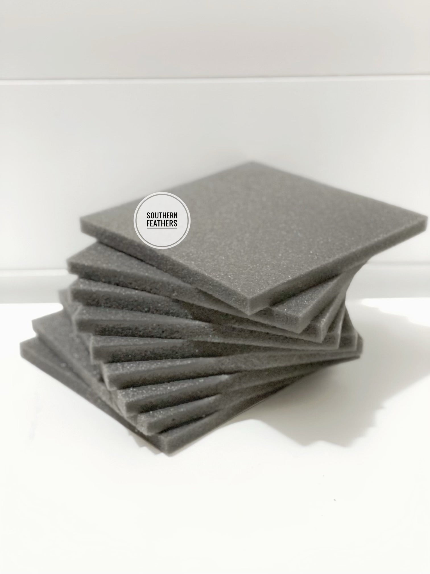 7'x7" Individual Pads 1/2" Thick Foam Egg Shippers